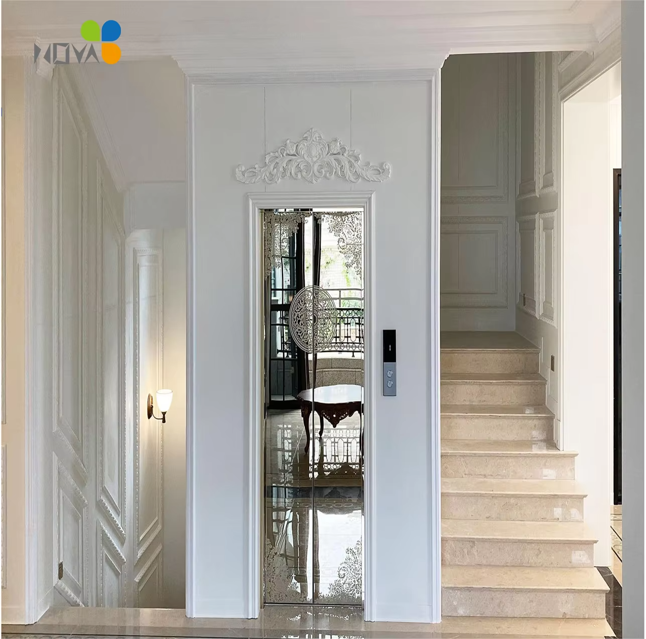 VTEV106 Ascensores Elevadores Ascenseur de villa de haute qualité pour la modernisation de la maison