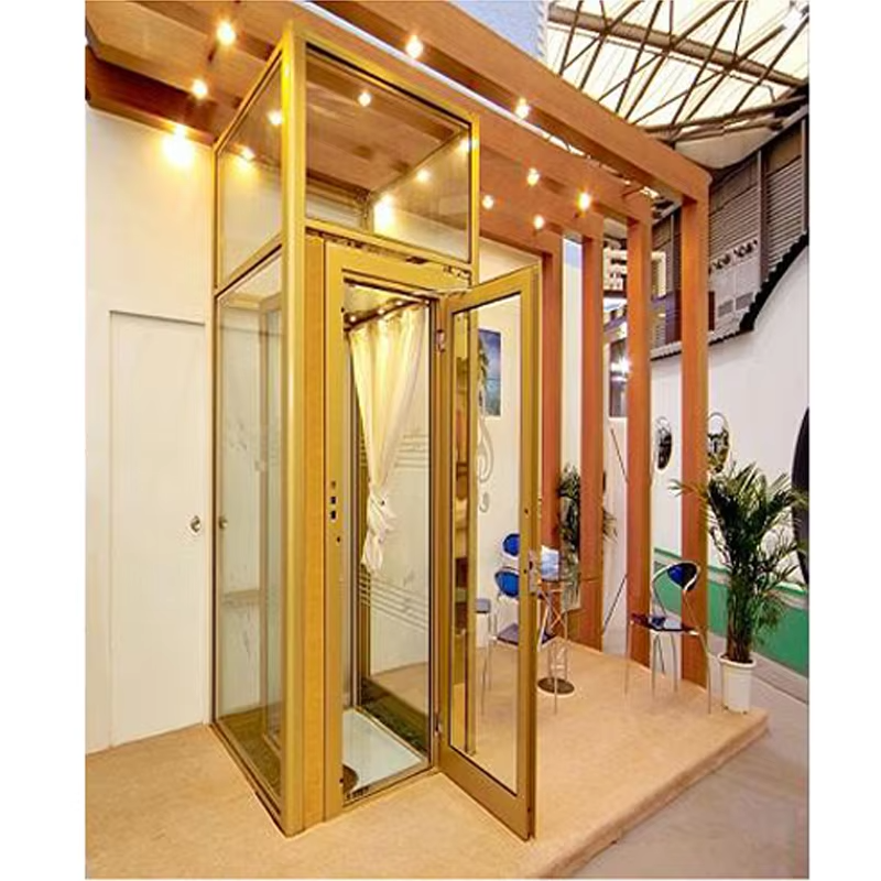 VTEV101 Ascensores Elevadores Ascenseur de villa au design magnifique pour un style de décoration moderne