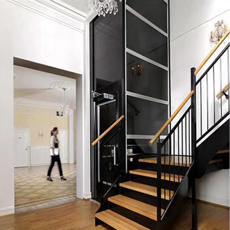 VTEV104 Ascensores Elevadores Ascenseur de villa de luxe en acier inoxydable à usage familial