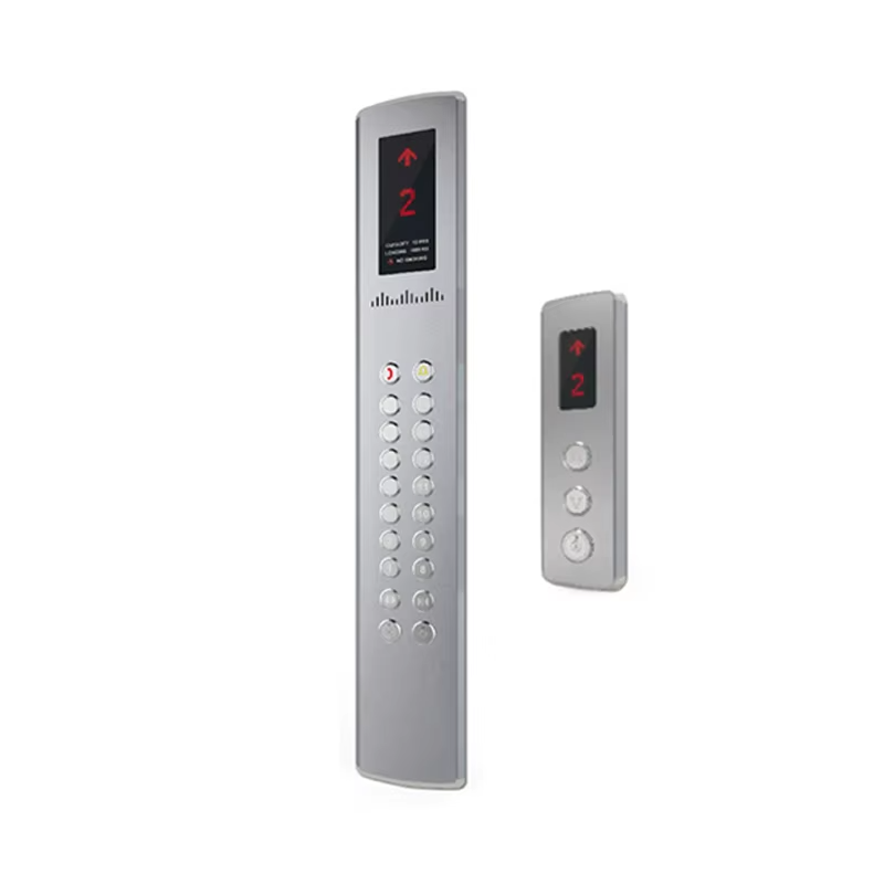 Panneau de boutons poussoirs tactiles pour ascenseur VTSP325, avec écran LCD