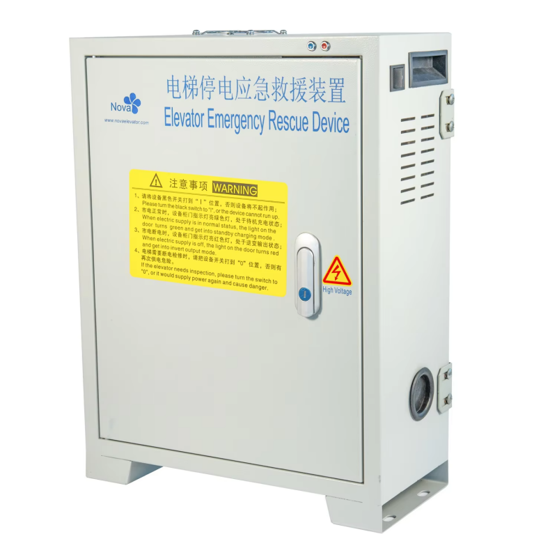 Dispositif de sauvetage automatique d'ascenseur en acier inoxydable VTSP370, alimentation d'urgence ARD pour pièces d'ascenseur d'immeubles de bureaux, 1 an
