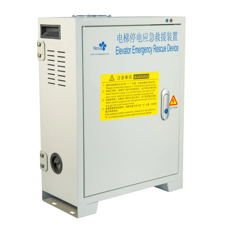 Dispositif de sauvetage automatique d'ascenseur en acier inoxydable VTSP370, alimentation d'urgence ARD pour pièces d'ascenseur d'immeubles de bureaux, 1 an