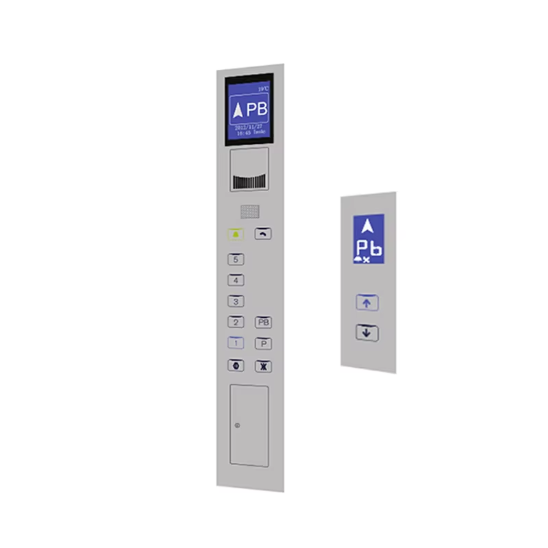 Panneau de boutons de flic de panneau d'opérateur de cabine d'acier inoxydable d'ascenseur VTSP327