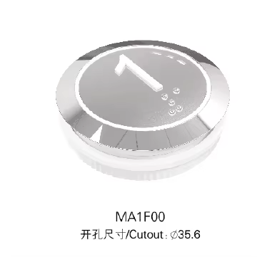 Pièces de rechange pour ascenseur VTSP349, bouton-poussoir carré modèle NV pour immeubles de bureaux, conception contemporaine, fonte certifiée ISO9001_acier