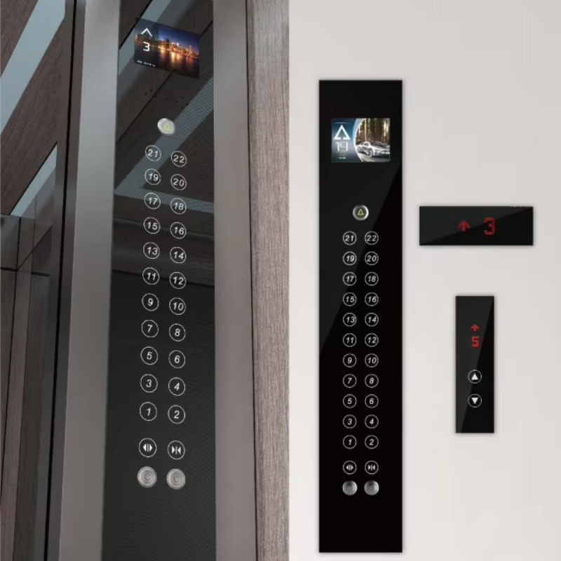 L'ascenseur VTSP332 partie le bouton poussoir carré avec la lumière LED
