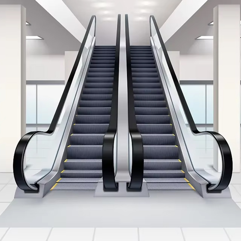 Escalator à trottoir roulant économe en énergie VTES104 _ Fonctionnement fluide et silencieux pour les centres de transports publics