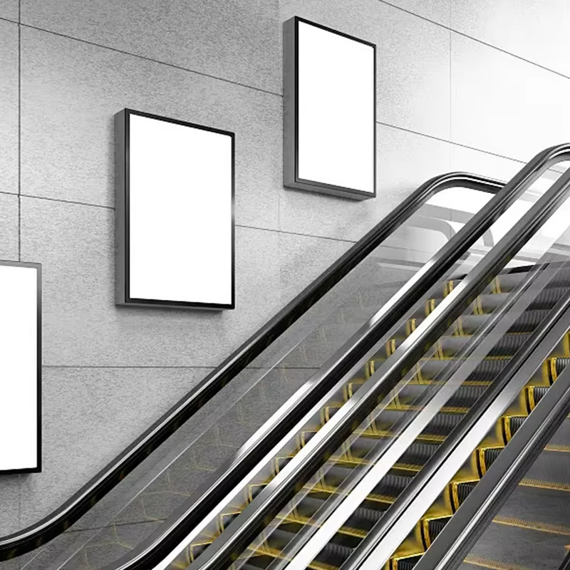 Escalator à trottoir roulant économe en énergie VTES104 _ Fonctionnement fluide et silencieux pour les centres de transports publics