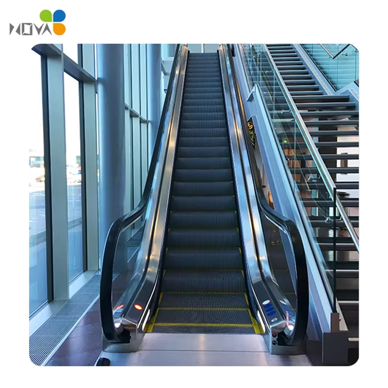 VTES105 Contrôle VVVF Ascenseur d'escalier roulant à 35 degrés Certification ISO Vitesse de 0,5 m_s Conception moderne Garantie de 1 an pour centre commercial