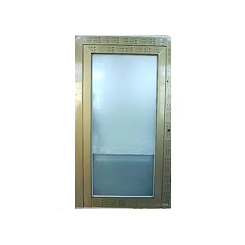 Panneau de porte manuel en verre peint en acier inoxydable, système de porte d'ascenseur de haute qualité VTSP204