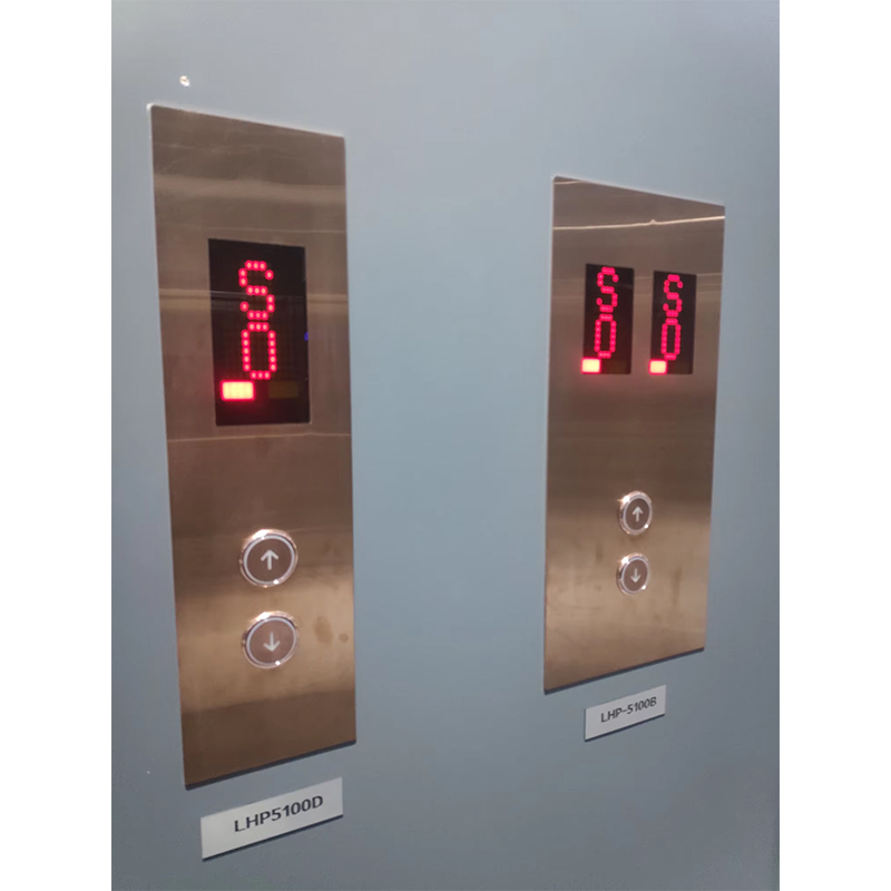 VTSP333 Cop et Lop d'affichage tactile fixés au mur d'ascenseur moderne d'acier inoxydable