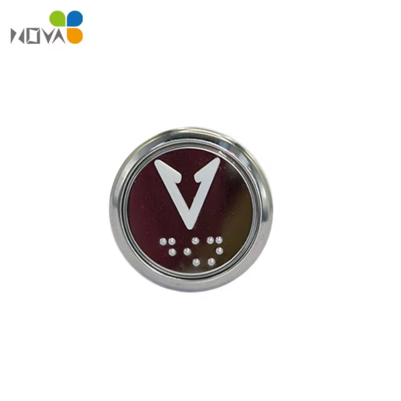 VTSP353 NV – pièces de bouton poussoir d'ascenseur modernes en acier inoxydable, meilleur prix pour immeubles de bureaux avec 1 an de garantie
