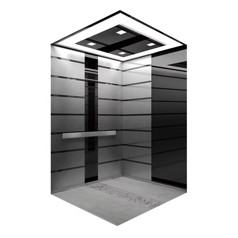 VTEP118 Elevadores Ascenseurs avancés pour passagers Construction sans engrenage en acier inoxydable PVC AC Certifié ISO90001 Fonctionnalités intelligentes améliorées