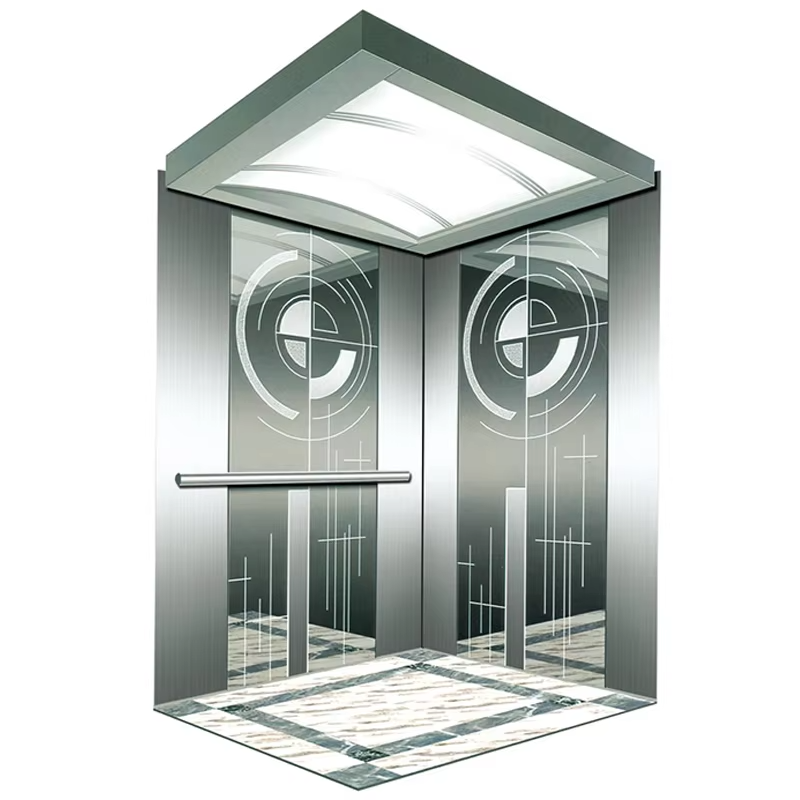 VTEO105 Ascensores Ascenseur d'observation à grande vitesse avec un fonctionnement fluide et silencieux