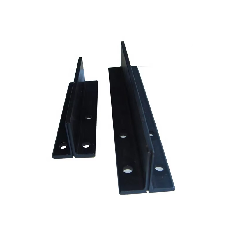 VTSP113 Pièces et accessoires d'ascenseur T140 Rail de guidage d'ascenseur en acier épaissi 5 m de longueur noir_gris pour ascenseurs lourds