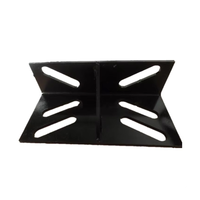 Support de Rail de guidage d'ascenseur VTSP120, Support de Rail de levage robuste, support de montage en acier certifié ISO, peint en noir pour le bureau