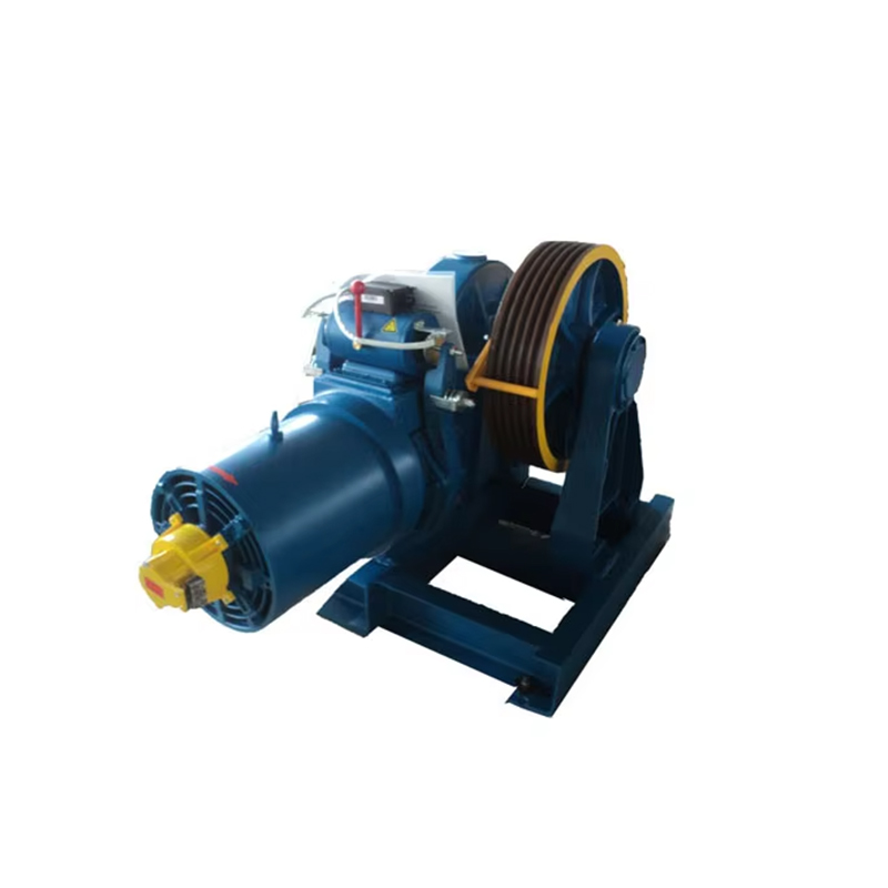 Moteur d'ascenseur de système de Traction utilisé automatique à faible bruit VTSP223, moteur de levage Vvvf à vendre