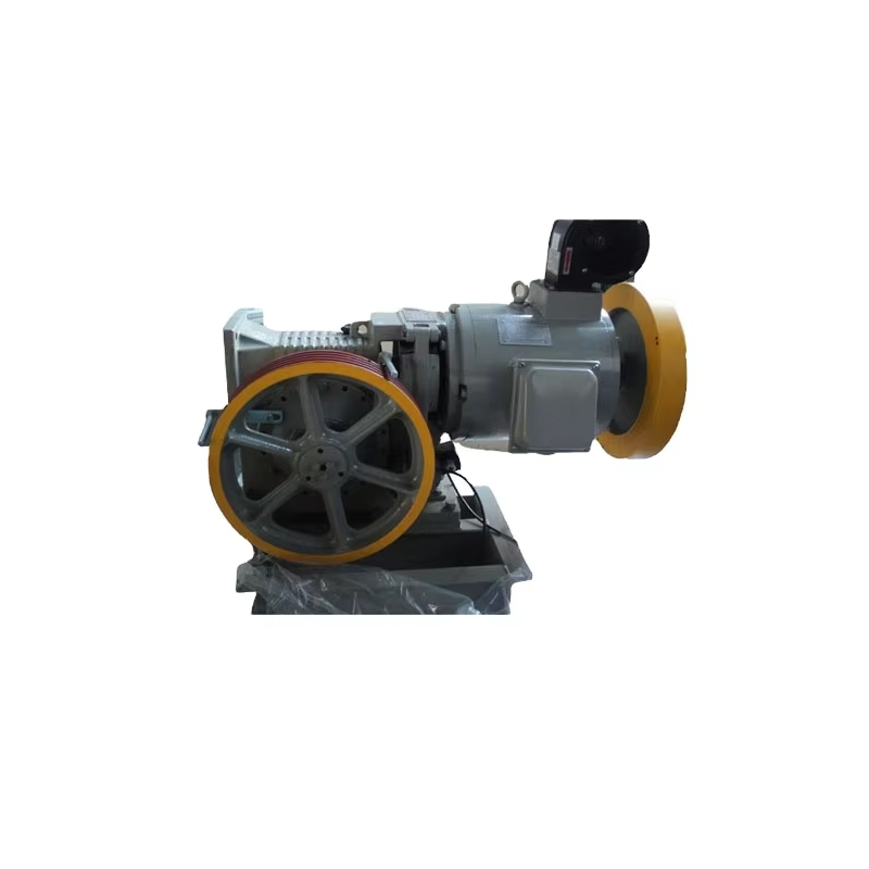 VTSP243 a adapté l'ascenseur 630KG_800KG_1000KG_YJ200A_8-13 d'acier inoxydable de machine de traction d'ascenseur