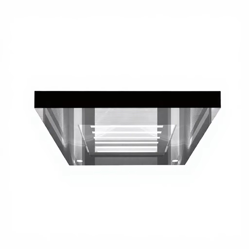 VTSP140 pièce de rechange d'ascenseur accessoires intérieurs de cabine cabine d'ascenseur plafond en acier inoxydable conception de plafond d'ascenseur moderne