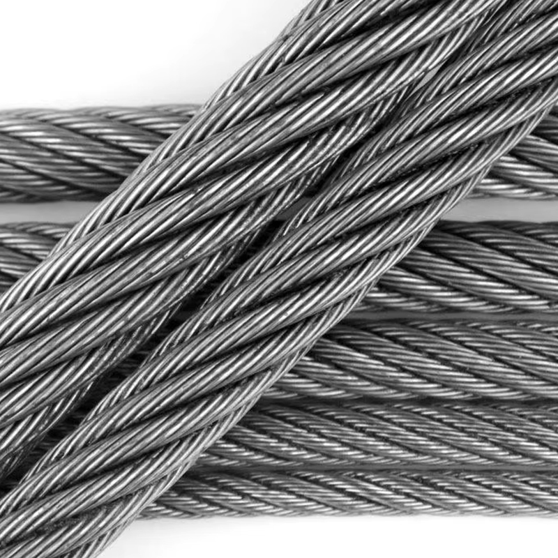 Câble métallique en acier inoxydable d'ascenseur de passager de système de traction d'ascenseur de l'acier VTSP265 12mm