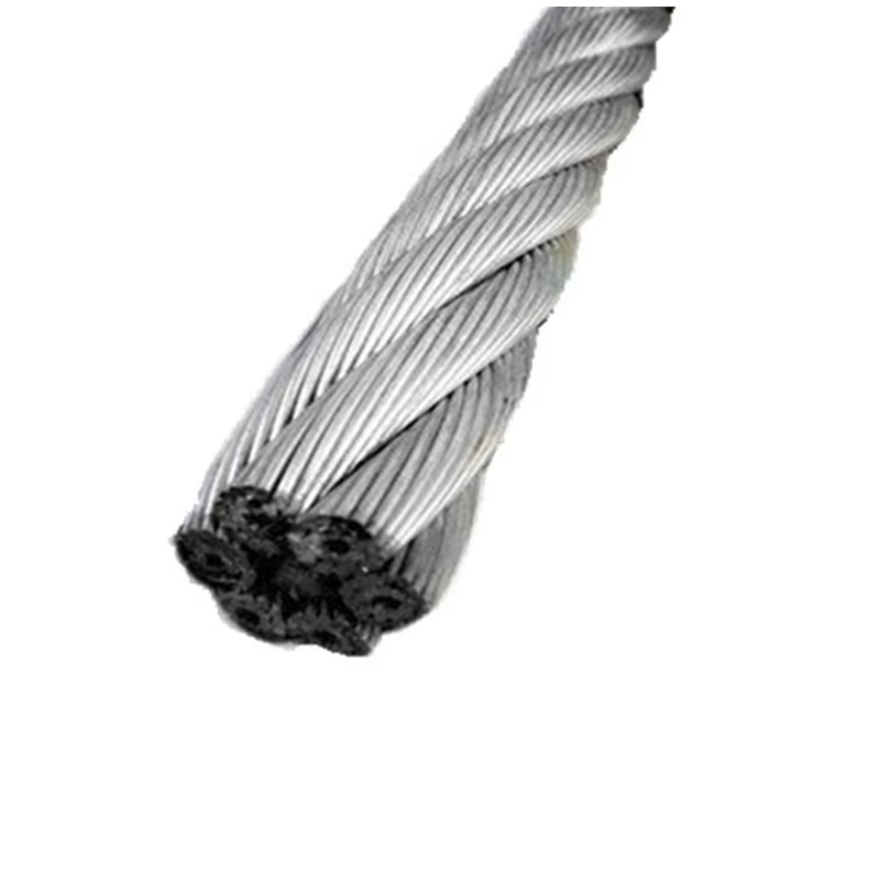 Câble métallique en acier inoxydable d'ascenseur de passager de système de traction d'ascenseur de l'acier VTSP265 12mm