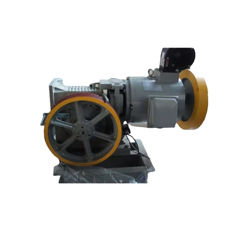 Machine de traction adaptée par moteur de traction d'ascenseur de passager de VTSP249 YJ320 1000Kg