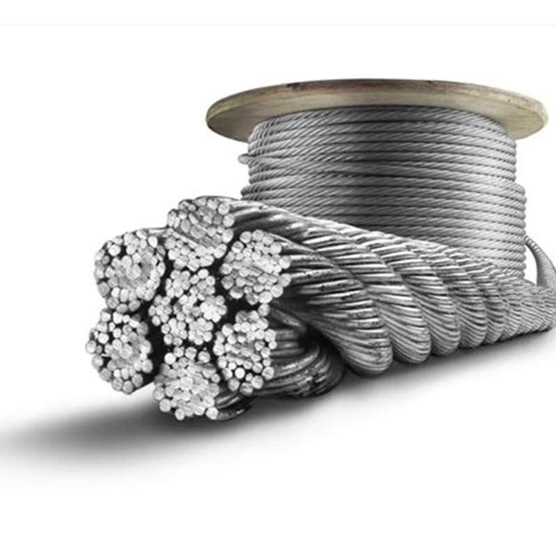 Corde en acier d'ascenseur de haute qualité fabriquée en usine VTSP266