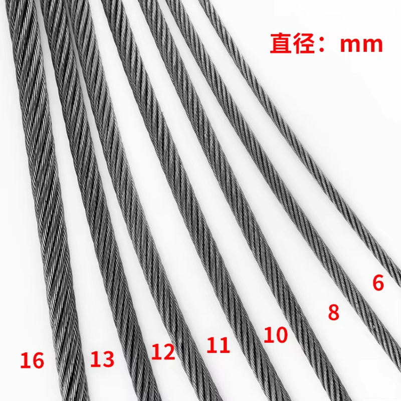 Corde en acier d'ascenseur de haute qualité fabriquée en usine VTSP266