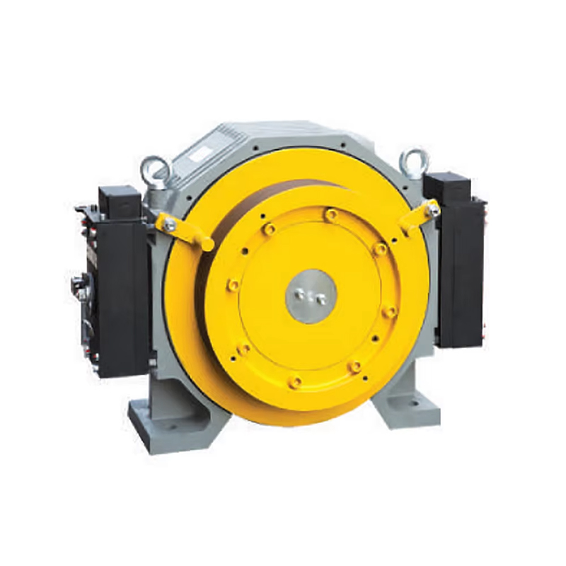 Machine de traction sans engrenage de système de traction d'ascenseur de VTSP250 630KGS
