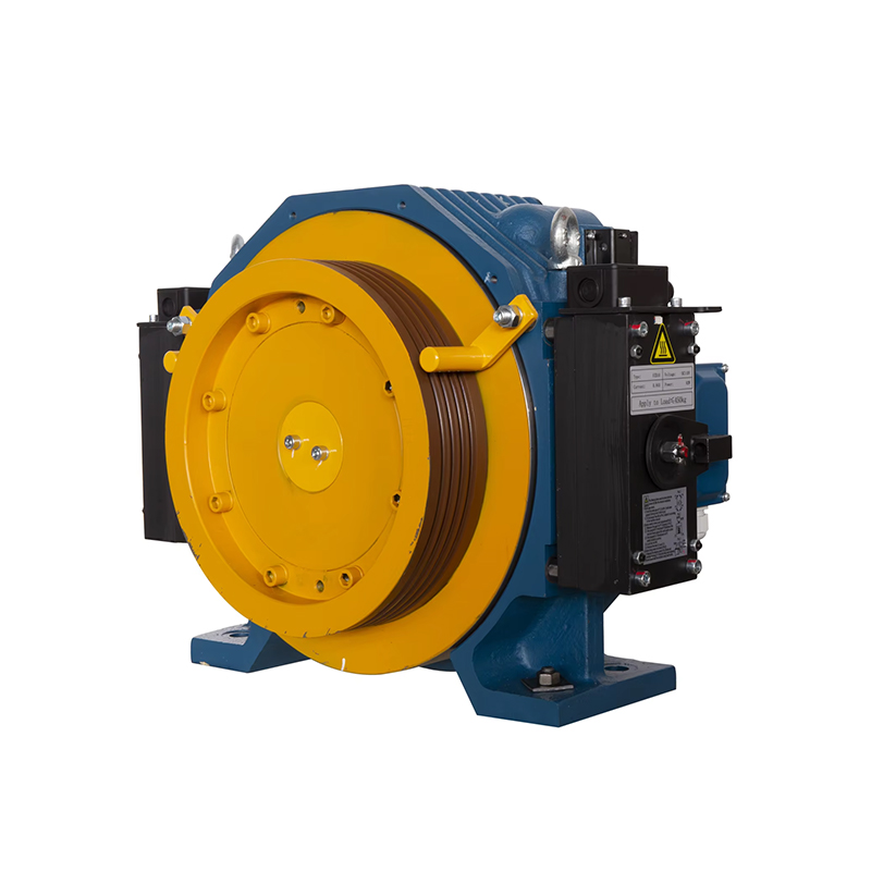 Machine de traction sans engrenage de système de traction d'ascenseur de VTSP250 630KGS