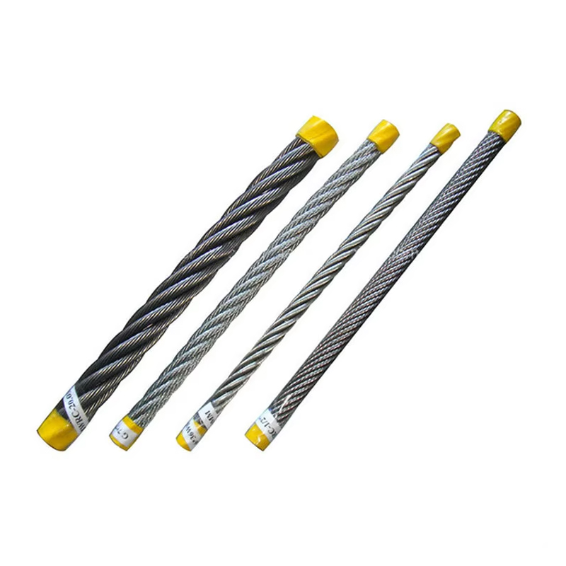 VTSP268 fabriqué en usine au meilleur prix 6-22 mm corde en acier d'ascenseur