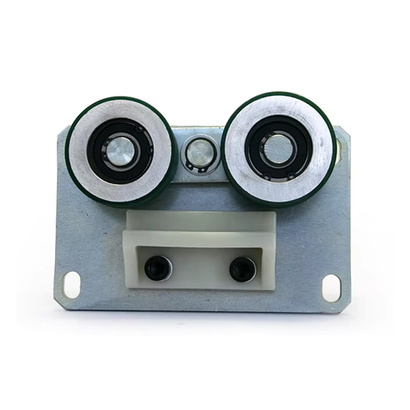 VTSP153 Pièces d'ascenseur OEM Chaussures de guidage à rouleaux de contrepoids d'ascenseur d'ascenseur - Acier inoxydable_Métal Design contemporain pour les immeubles de bureaux