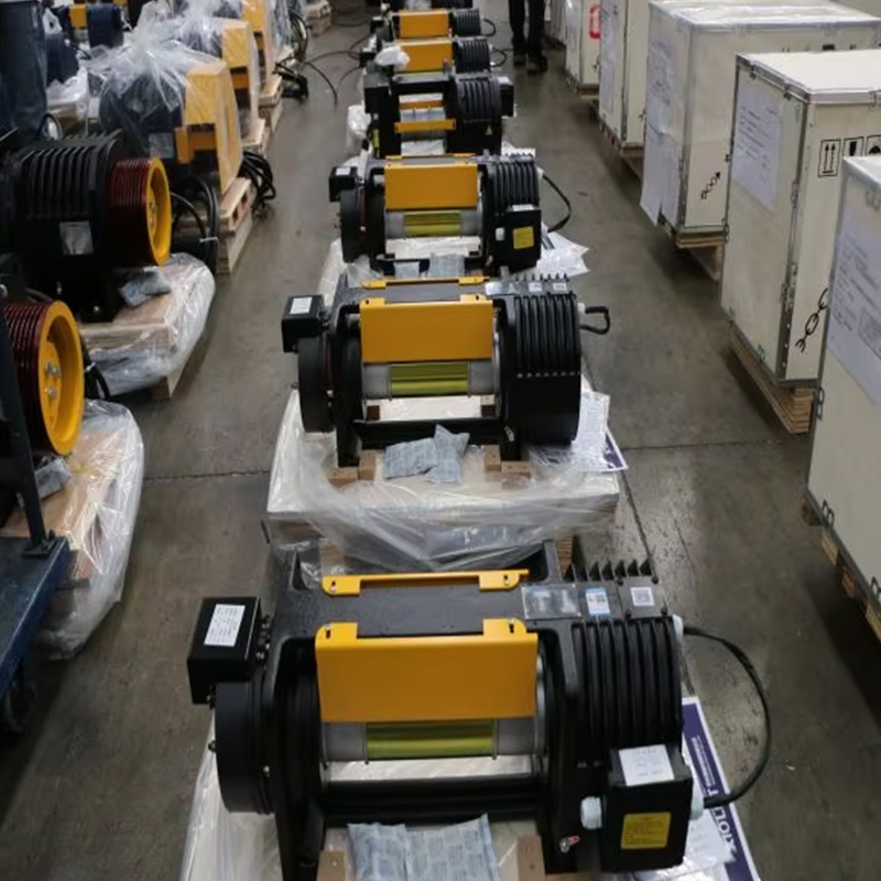 VTSP238 Montanari Machine de Traction sans engrenage MCG100 moteur de levage 320-630KGS moteur