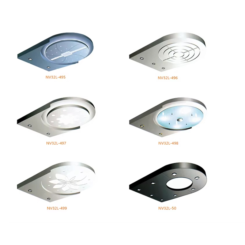 VTSP139 Décoration de cabine d'ascenseur LED moderne panneau de plafond de cabine d'ascenseur conception de plafond d'ascenseur en acier inoxydable