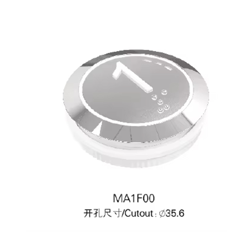 VTSP363 – boutons d'appel d'ascenseur en acier inoxydable, usine chinoise, pièces pour immeubles de bureaux