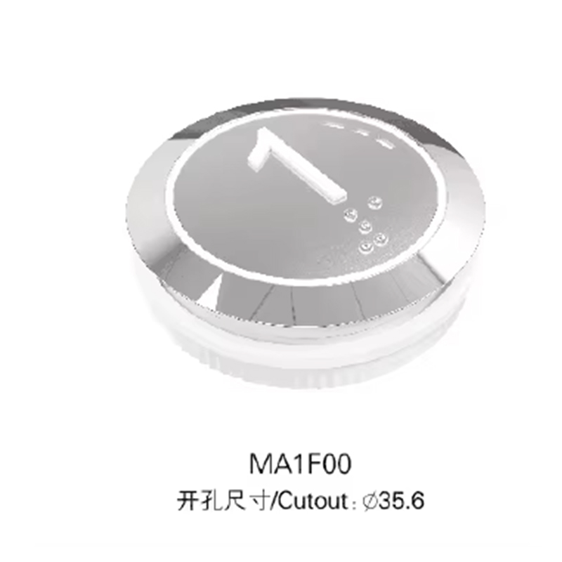 Bouton poussoir sans contact d'ascenseur de haute qualité d'ascenseur de VTSP358 utilisé sur COP LOP