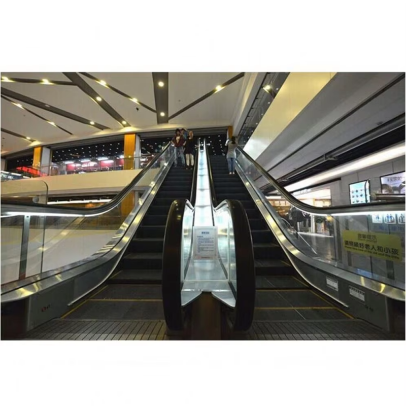 Escalator sécurisé et fluide VTES108 pour immeuble de bureaux, conception moderne, garantie 1 an, marque Nova