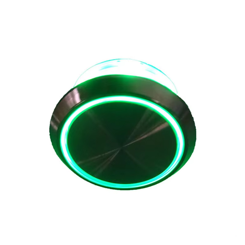 VTSP360 – bouton poussoir rond d'ascenseur en acier inoxydable, Design moderne, sans Braille, garantie 1 an, pièces d'ascenseur