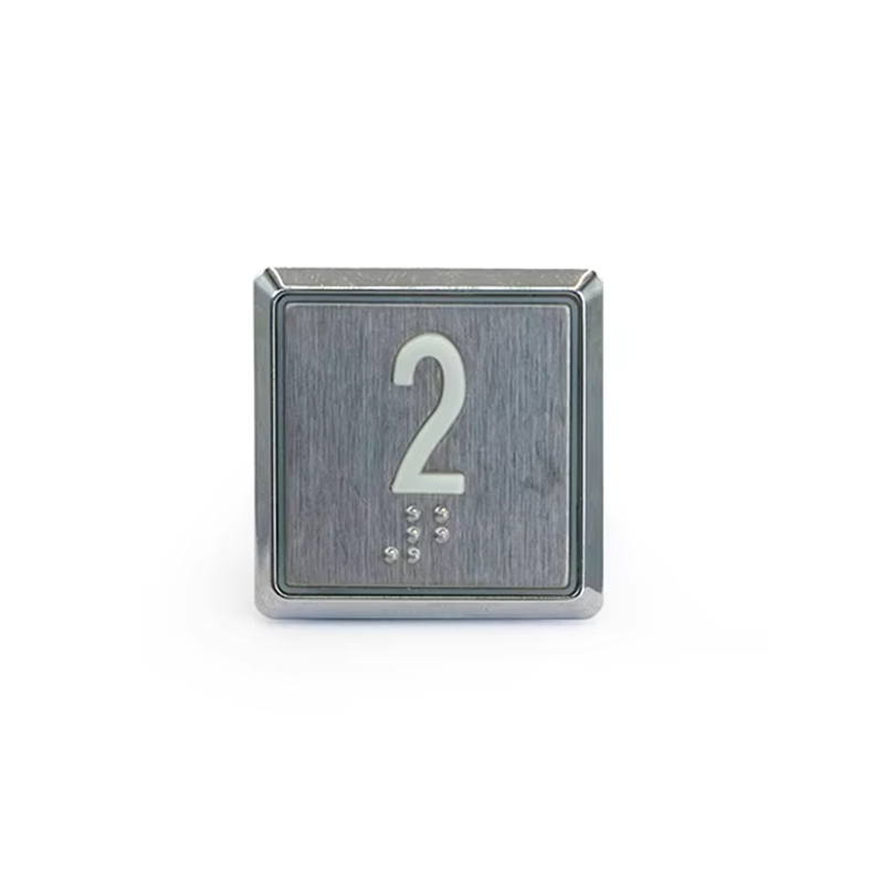 VTSP361 Pièces de levage Bouton poussoir d'ascenseur Bouton de levage avec braille
