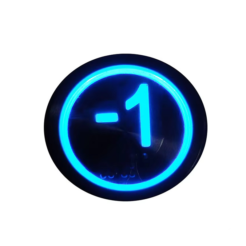 VTSP359 Chine vente chaude BST ascenseur réinitialiser 22mm noir Push LED en acier inoxydable étanche ISO9001 certifié modèle de garantie 1 an